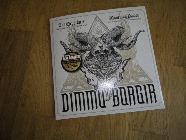 Schallplatten: VINYL SINGLE DIMMU BORGIR – Neu (gemäss Beschreibung) aus teufen von Donschabl