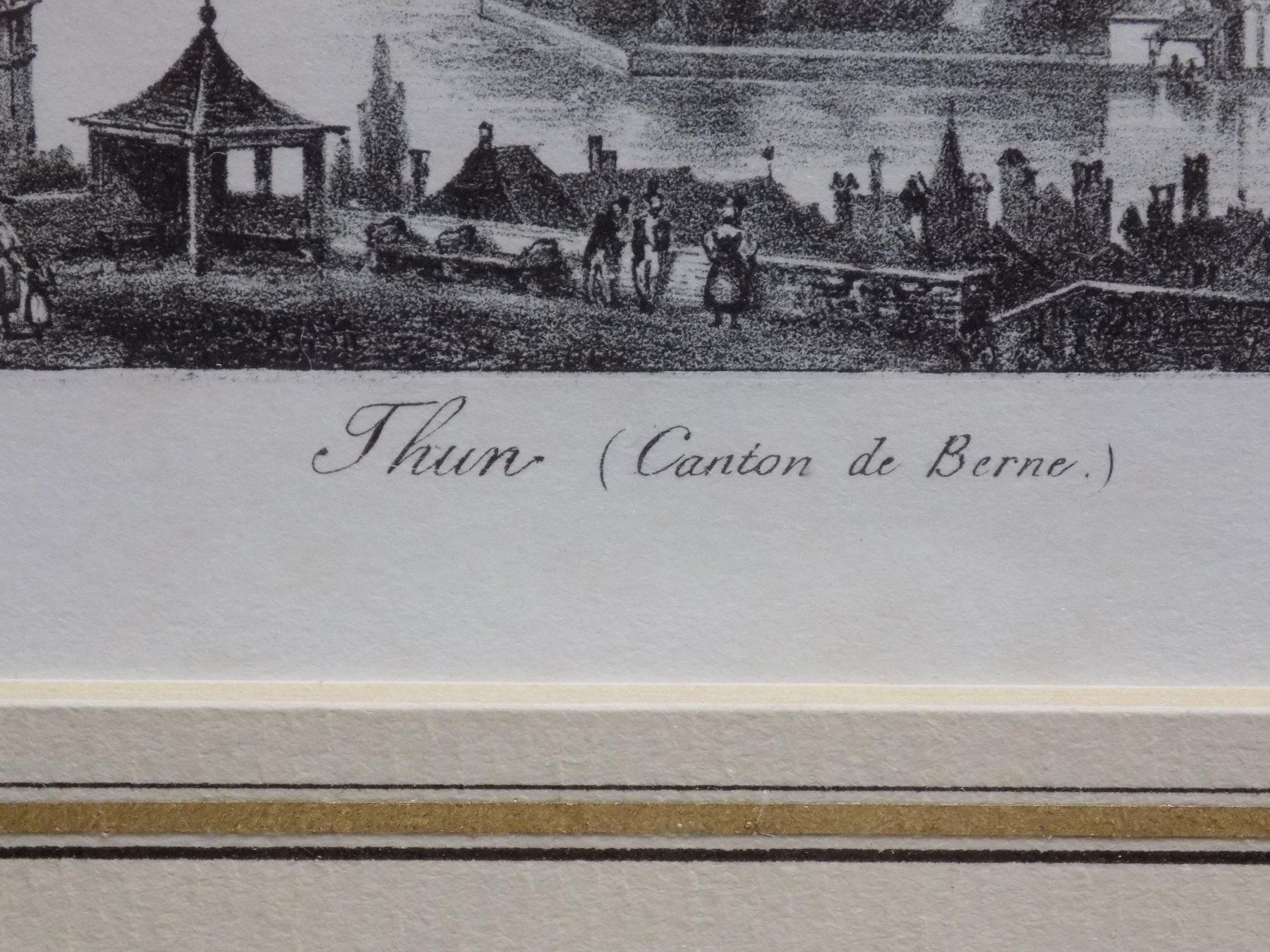 Gravures: Thun Niesen – D'occasion à Risch par Rischli15 2