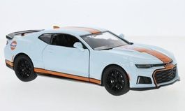 Chevrolet Camaro ZL1 seit 2016 "Gulf hellblau / orange /