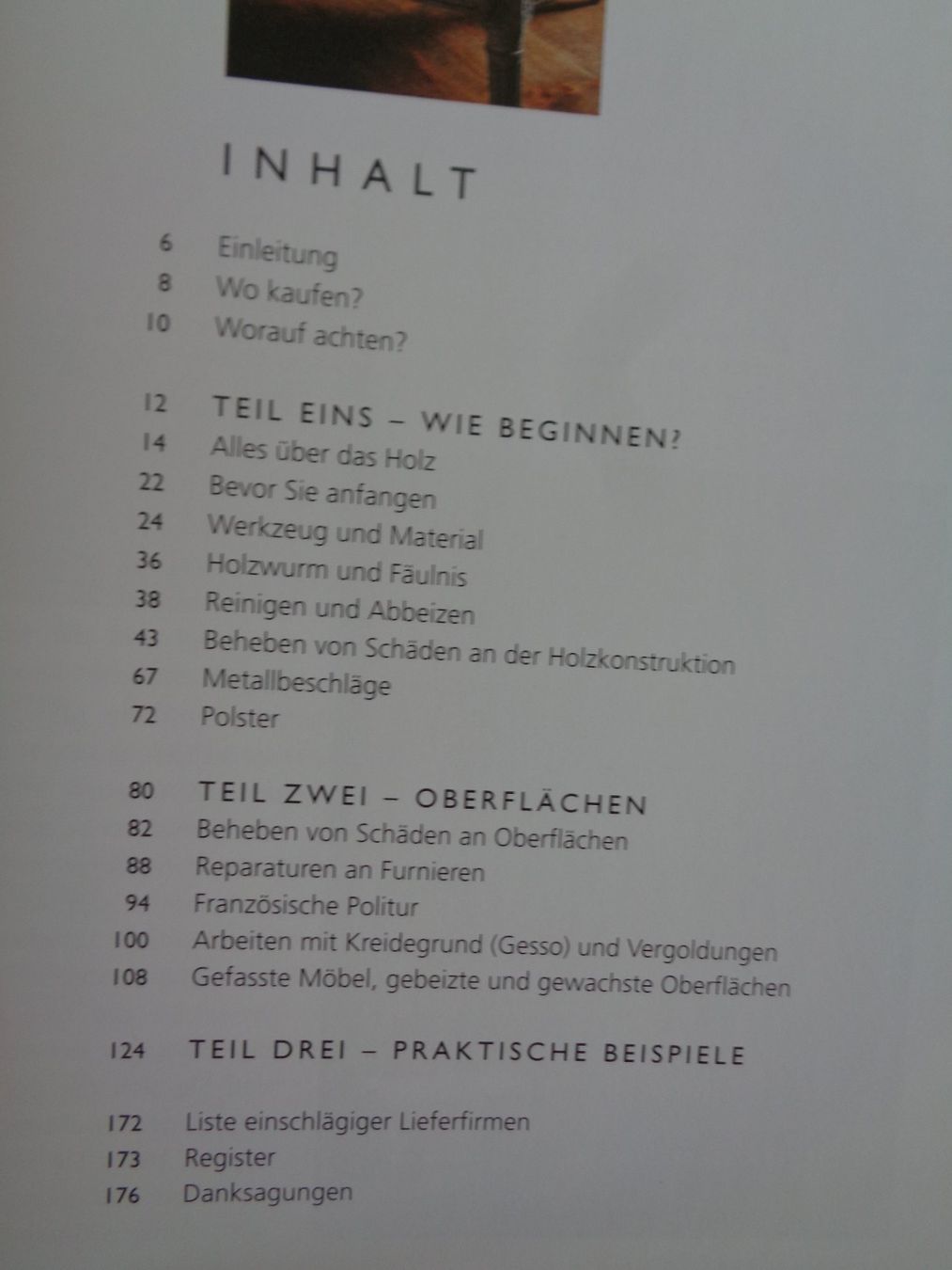Libri: Antike Möbel restaurieren - Techniken,Materialien,Projekte – Usato da Chur venduto da Oregano1 2