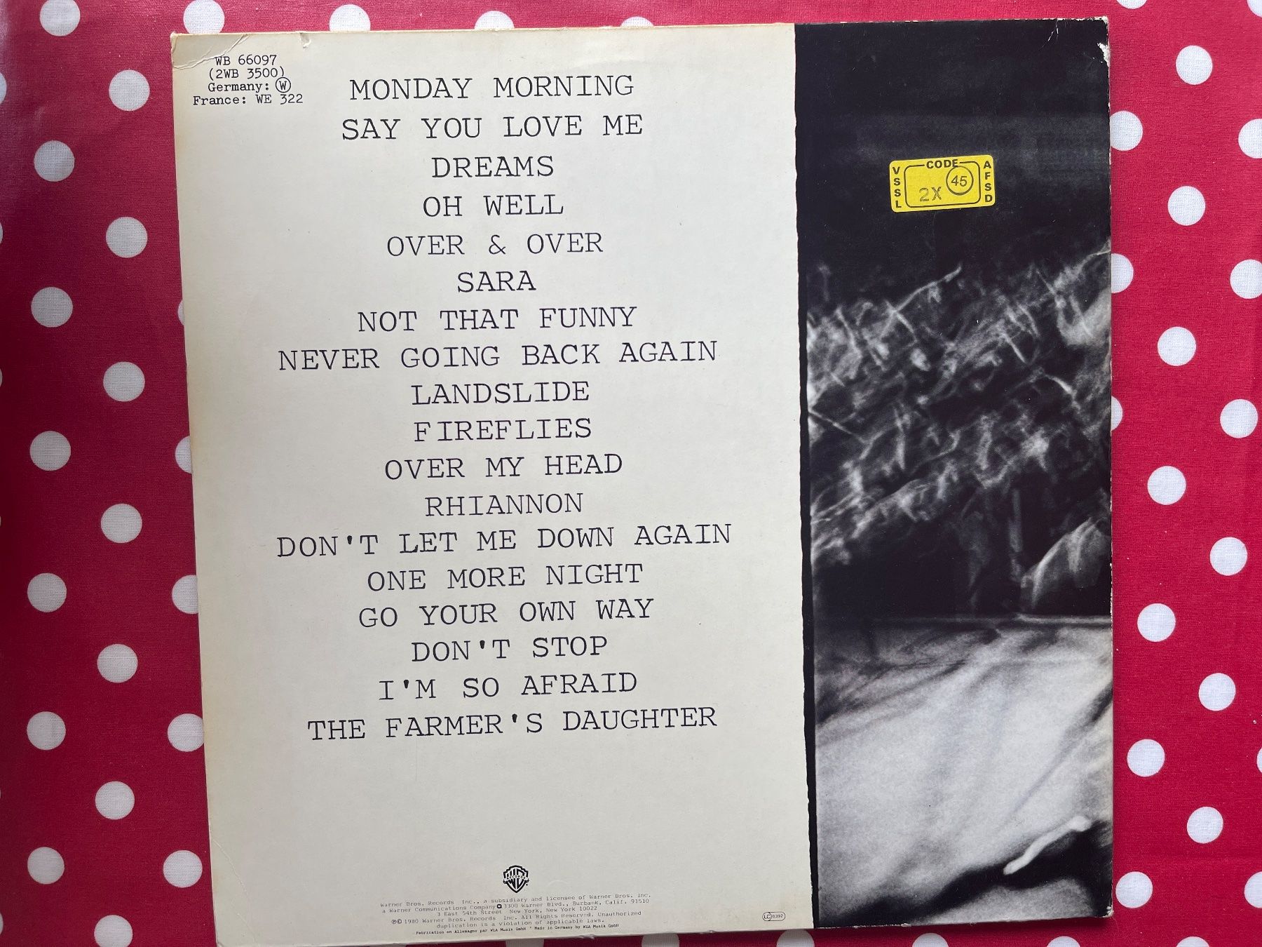 Vinyles: A568/Fleetwood Mac - Live – D'occasion à Frutigen par Philippe_jsp 1