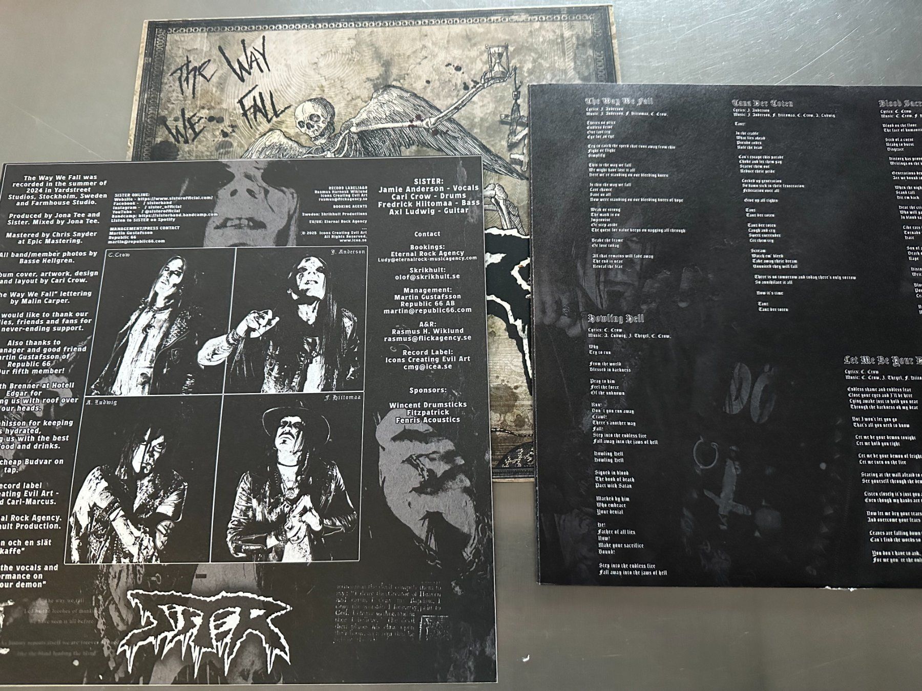 Dischi in vinile: SISTER LP THE WAY WE FALL – Nuovo (secondo la descrizione) da Sion venduto da jaipur1401 3