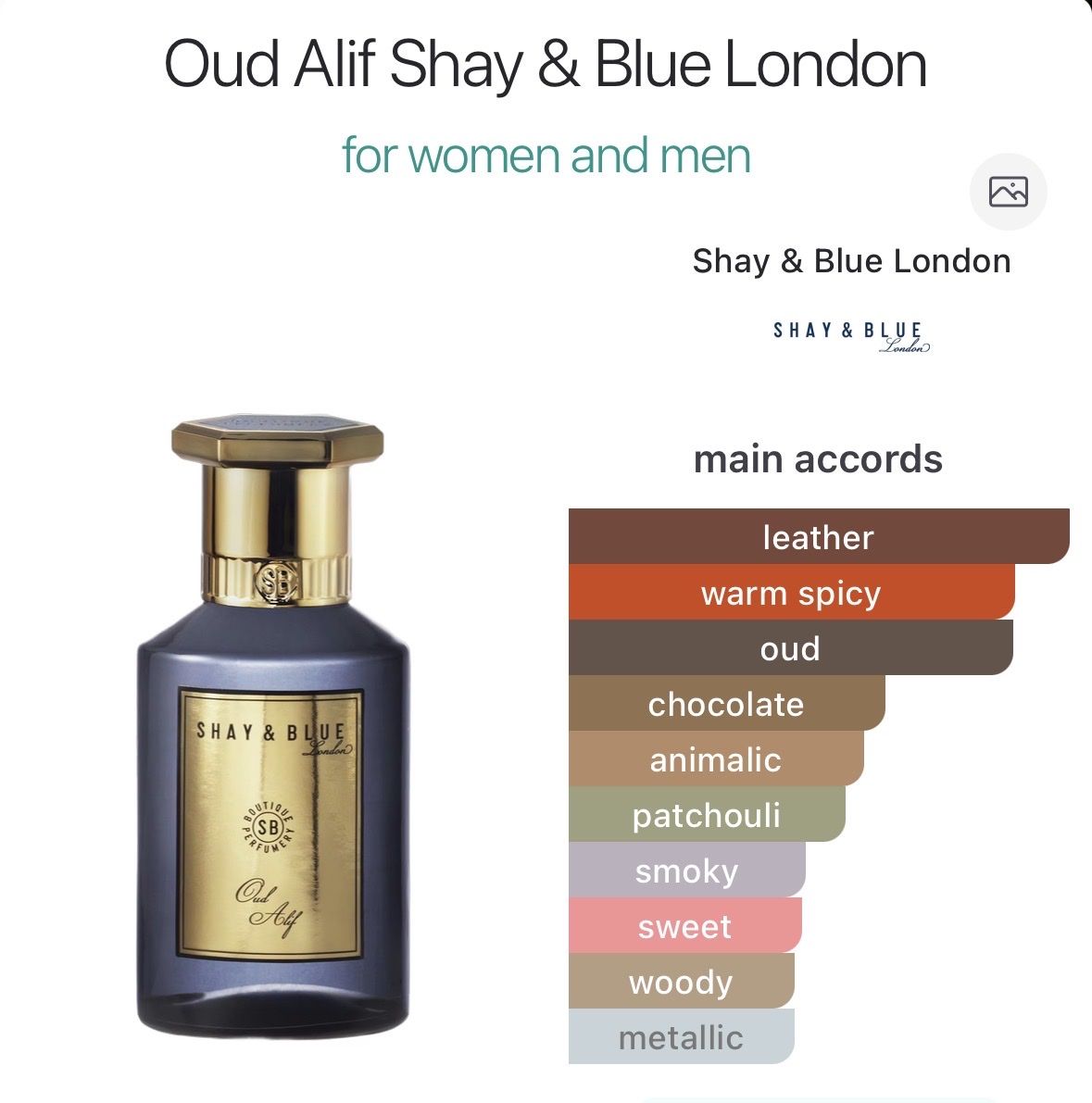 Parfum & Eau de Toilette: Shay & Blue Oud Alif EdP 10 ml  – Gebraucht aus Zürich von Thetimtam 3