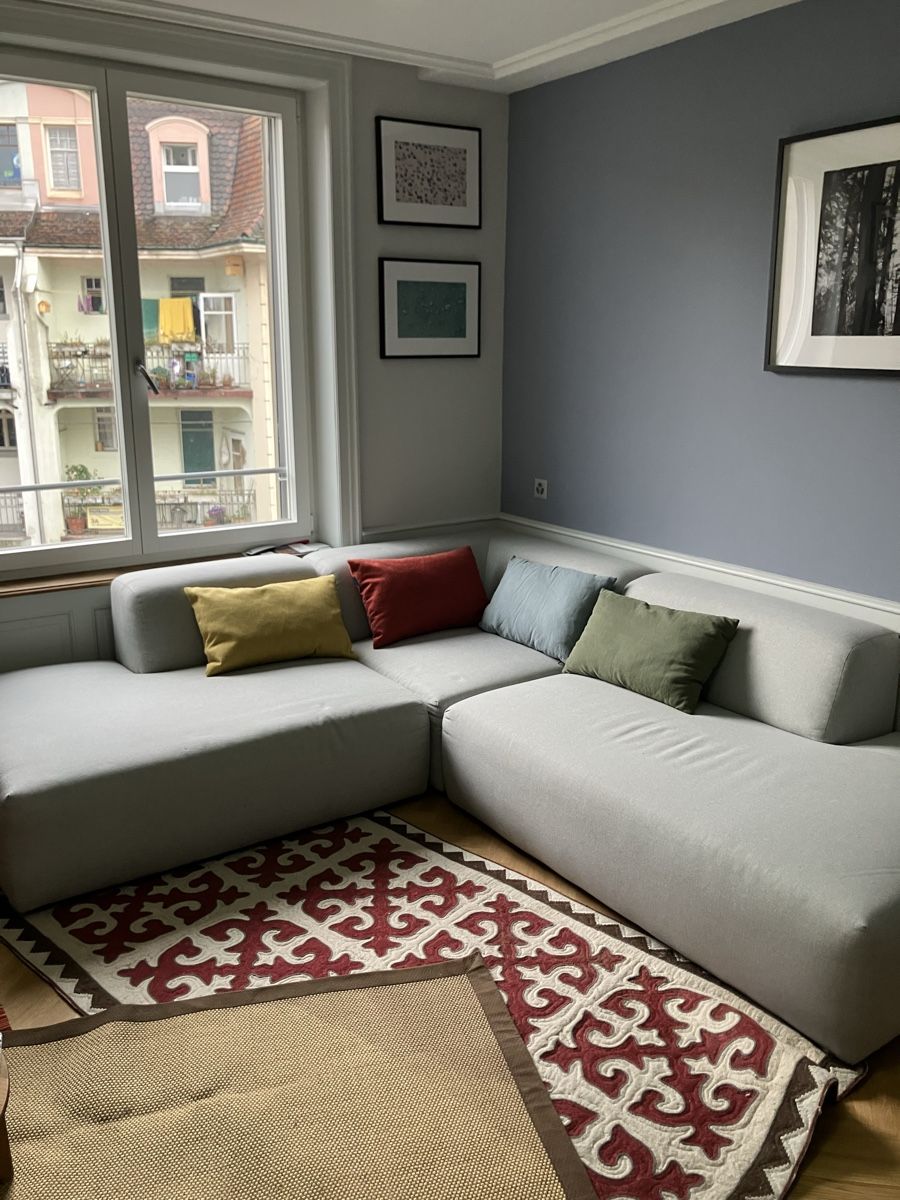 Sofas: MYCS Sofa Pyllow - Ecksofa kombinierbare Elemente - 4 Kissen – Gebraucht aus Basel von Wiub