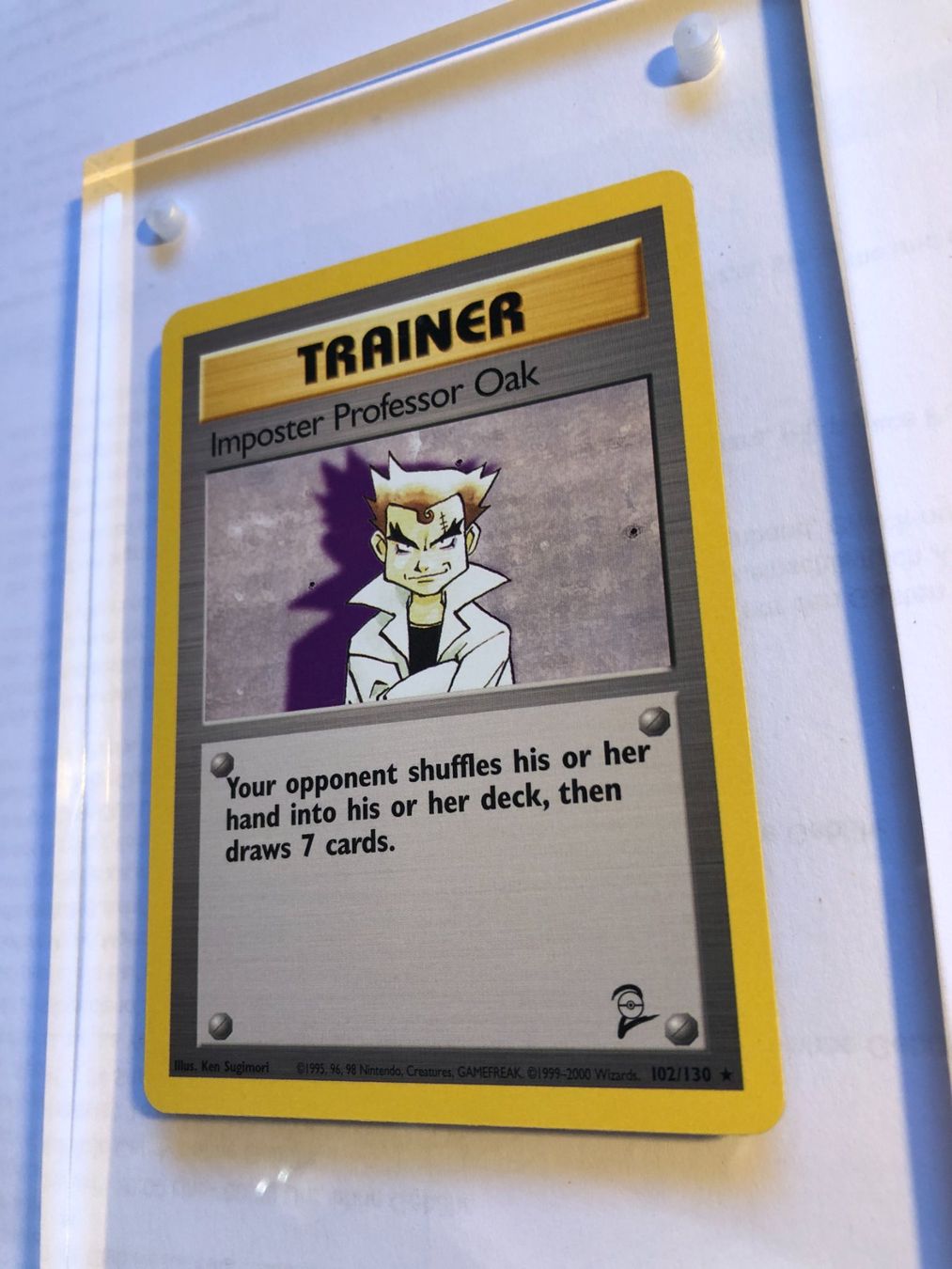 Carte collezionabili: Imposter Professor Oak (rare) base set2 - MINT - ab 1.- – Usato da Giubiasco venduto da dan_pr8b 2