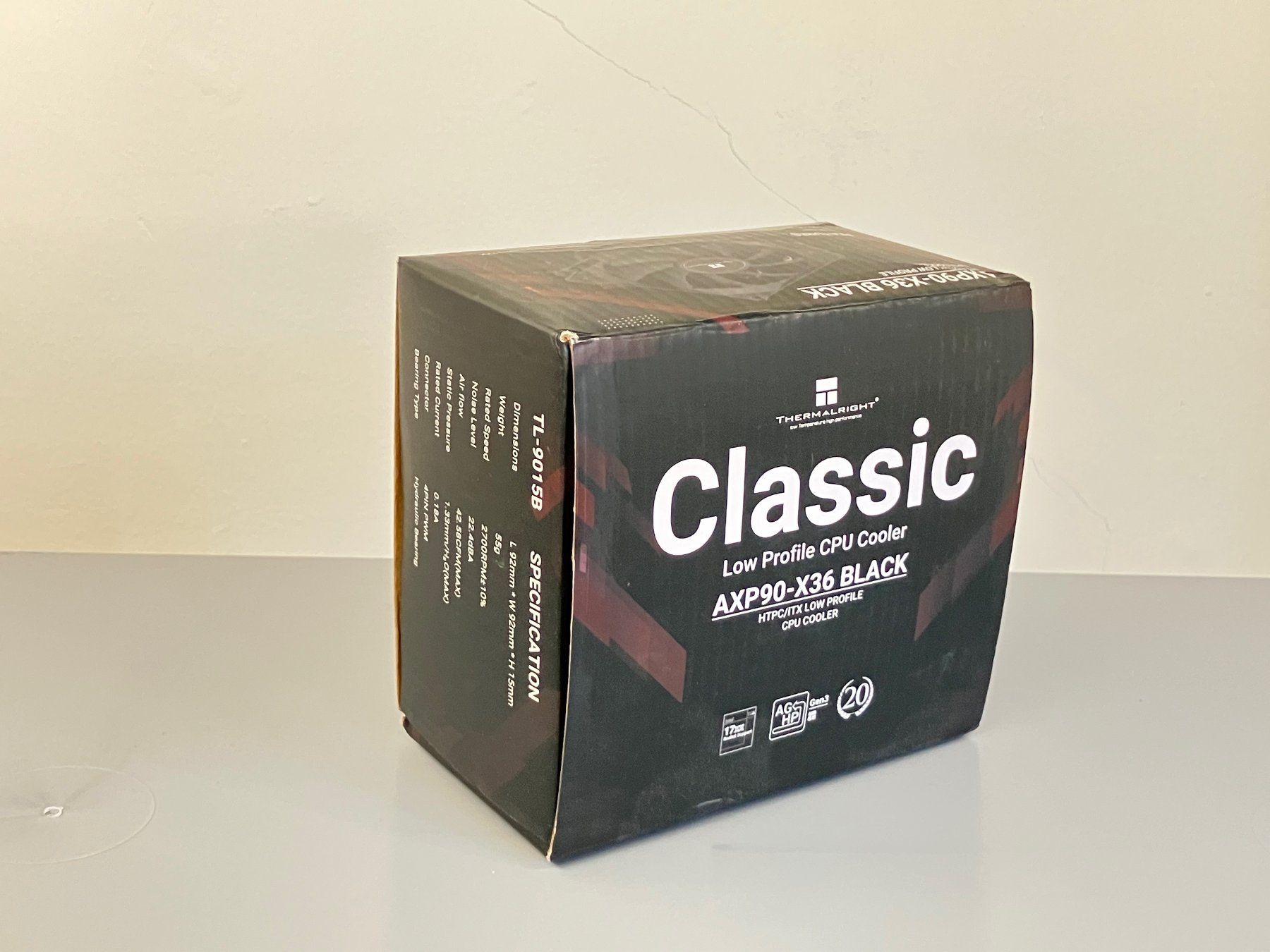 Composants électroniques: Thermalright AXP90-X36 Black,  Low Profile CPU-Kühler – D'occasion à Zürich par sekirkis