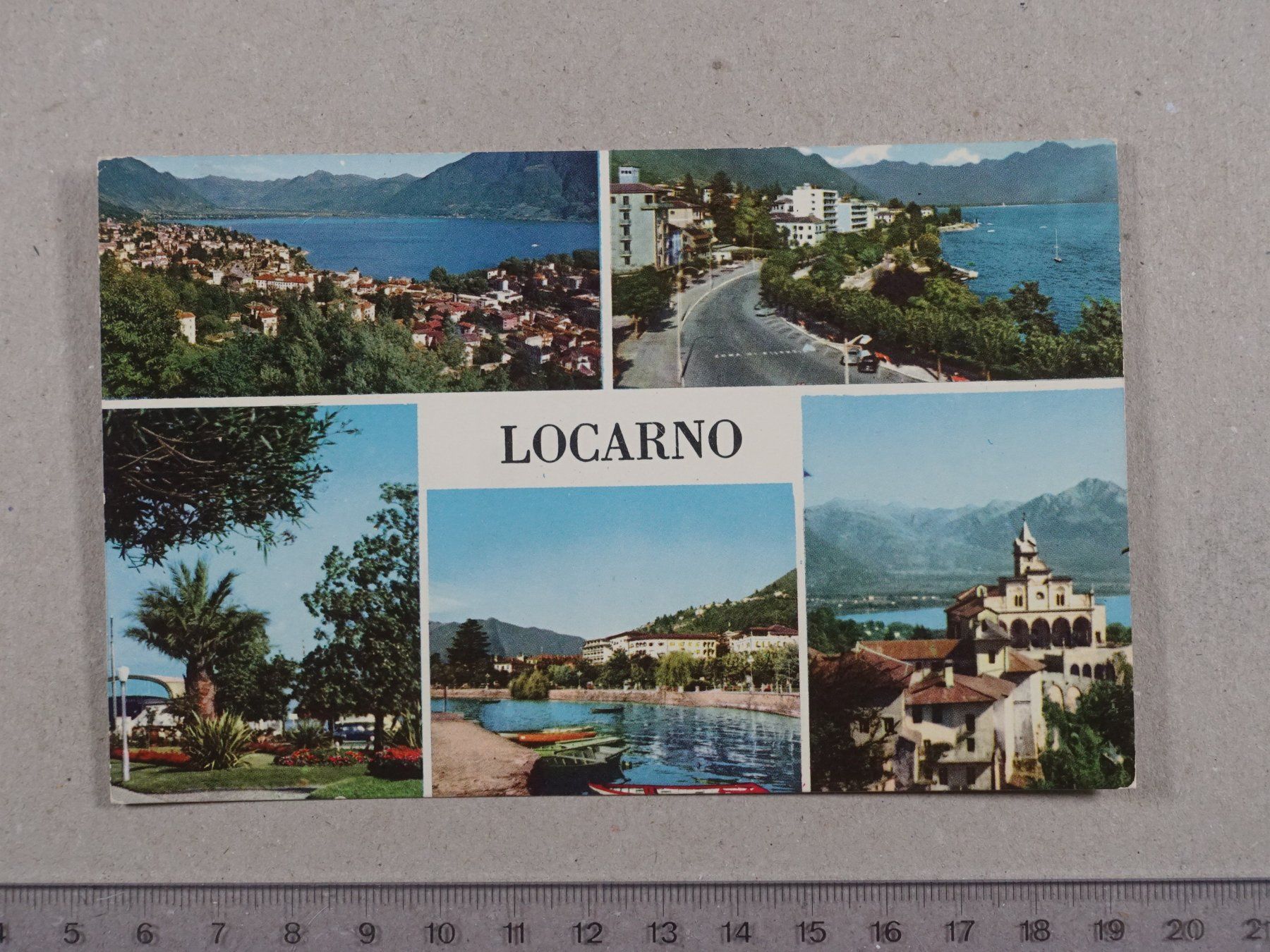 Ansichtskarten: Locarno, 1973 – Gebraucht aus Lenzburg von fh1