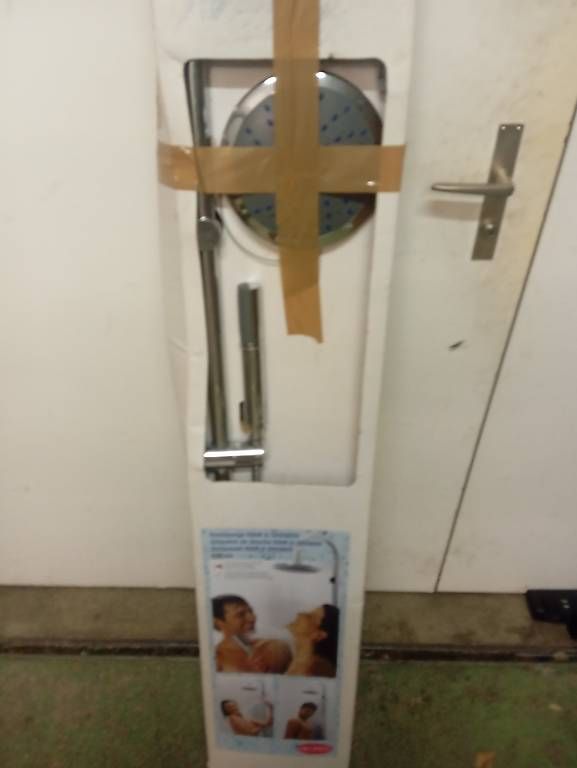 Duschen: Duschstange RAIN & SHOWER 125cm neu – Gebraucht aus Basel von Petergunn