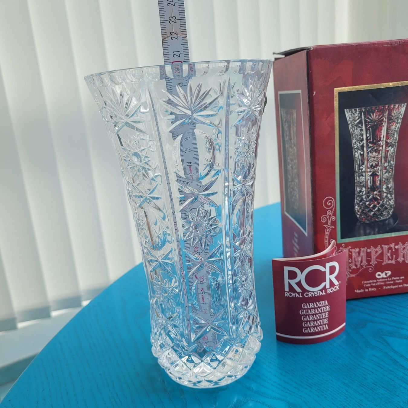 Vasi & Recipienti: Bleikristall Vase – Nuovo e nell'imballaggio originale da SCHÜBELBACH venduto da CoKaHa 3