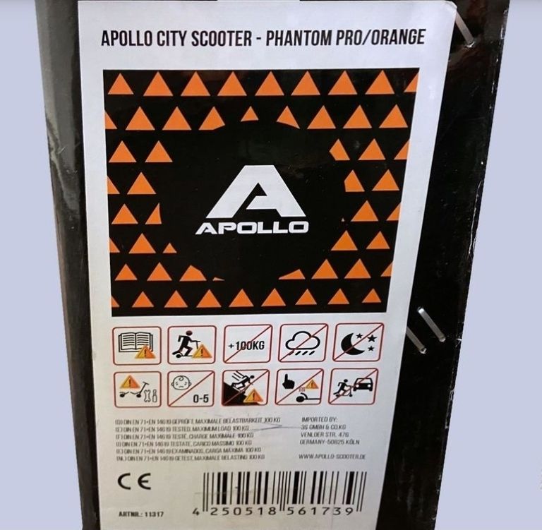 Kickboard: Apollo City Scooter 315z Kickboard – Usato da Hildisrieden venduto da Schteigeiss 1