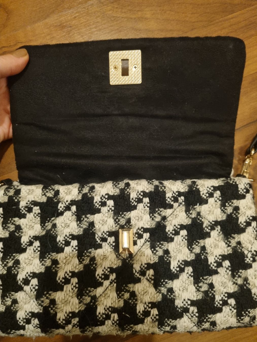 Borse da donna: sac à main pied de poule noir et blanc – Nuovo (secondo la descrizione) da Pont de la morge venduto da tatianar96 1