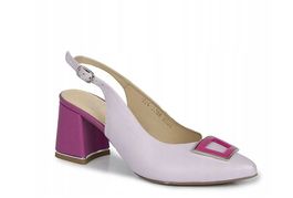 Leder Slingback Gr.38