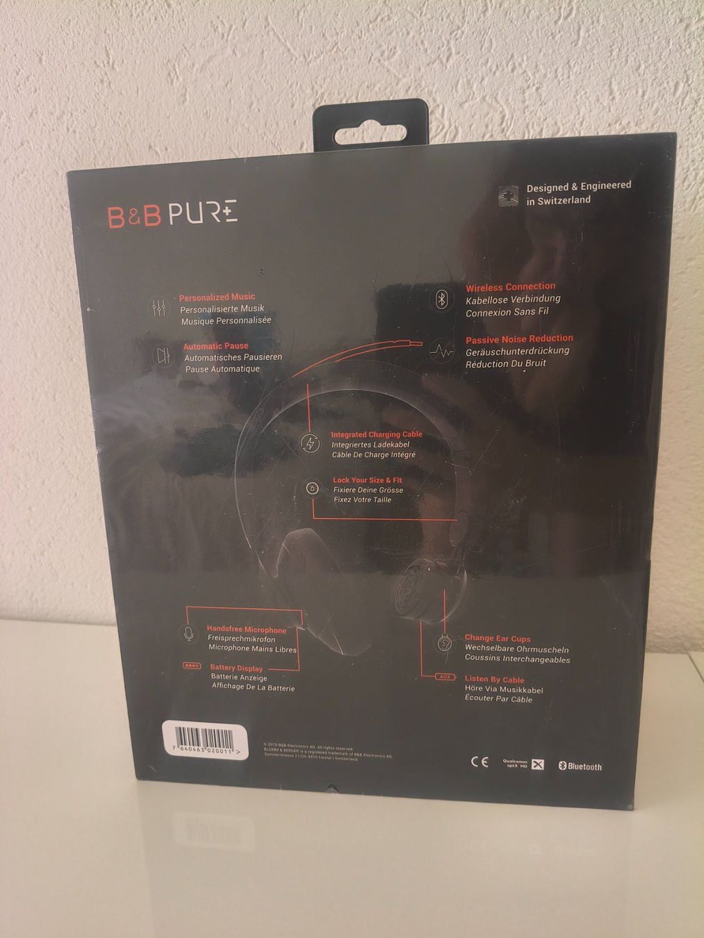 Cuffie: B & B Pure + casque audio bluetooth micro prix neuf : 250.- – Nuovo e nell'imballaggio originale da Muraz (Collombey) venduto da Carddealerswis 1