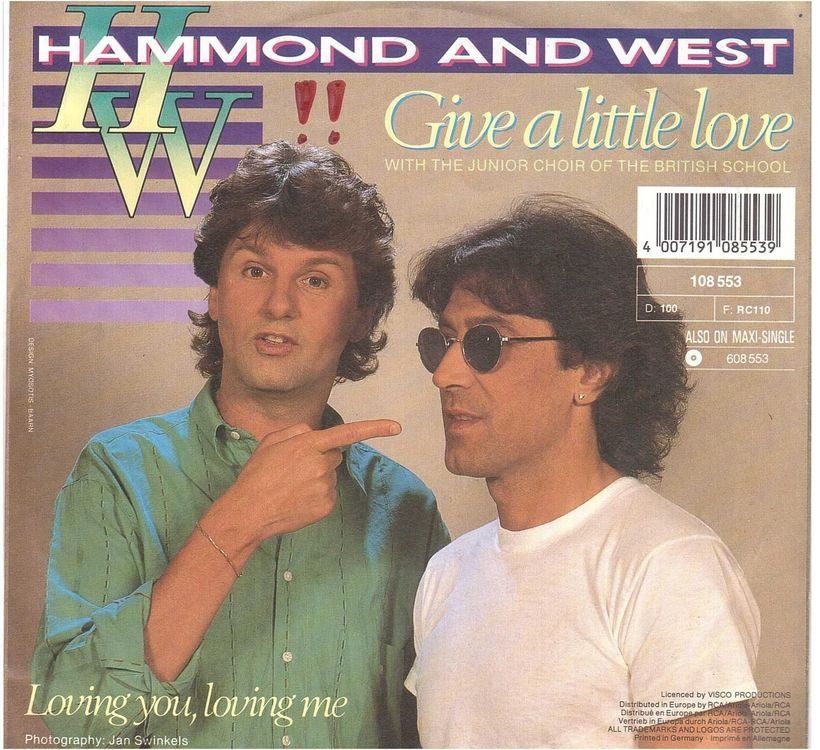Dischi in vinile: Hammond and West  --  Loving you   Single7 – Usato da Rheinau venduto da thespecials