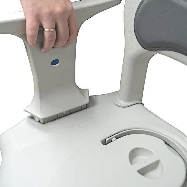Attrezzature mediche: Toilettenstuhl SWIFT – Nuovo e nell'imballaggio originale da Egg b. Zürich venduto da Santhema_AG 4