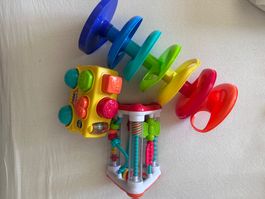 Baby Spielzeug Set, Motorikwürfel, ab 6+ Monaten