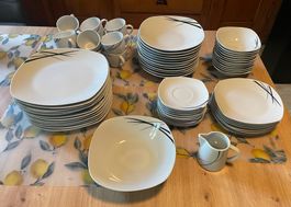 Geschirr Set 74 teilig - wie neu