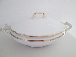 Antike Suppenschüssel mit Deckel  KEHSCHERSER BAVARIA