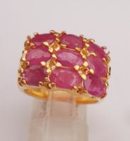 Ring mit Rubinen Grösse 54