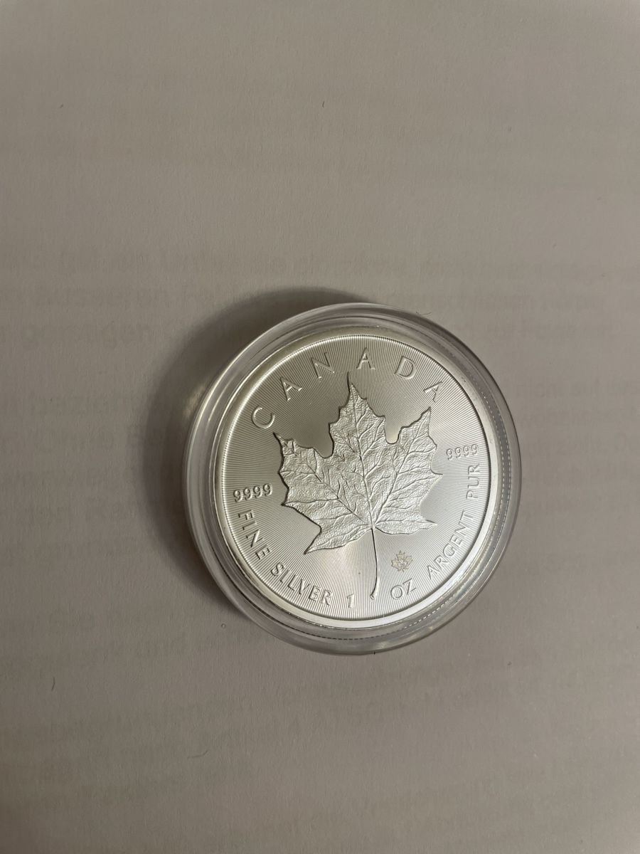 Alle Münzen: Kanada Silber Maple Leaf 2025, 1 oz, 9999 Feinsilber – Neu und originalverpackt aus St. Gallen von phi_rj67 2