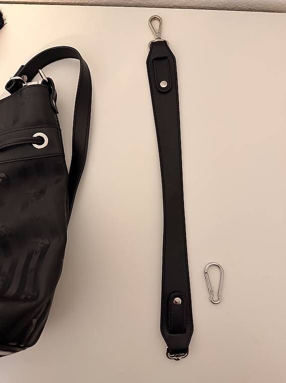 Maison Mollerus Borse: Mollerus Handtasche/Beuteltasche Schwarz – Usato da Baar venduto da byt_6pt2 4