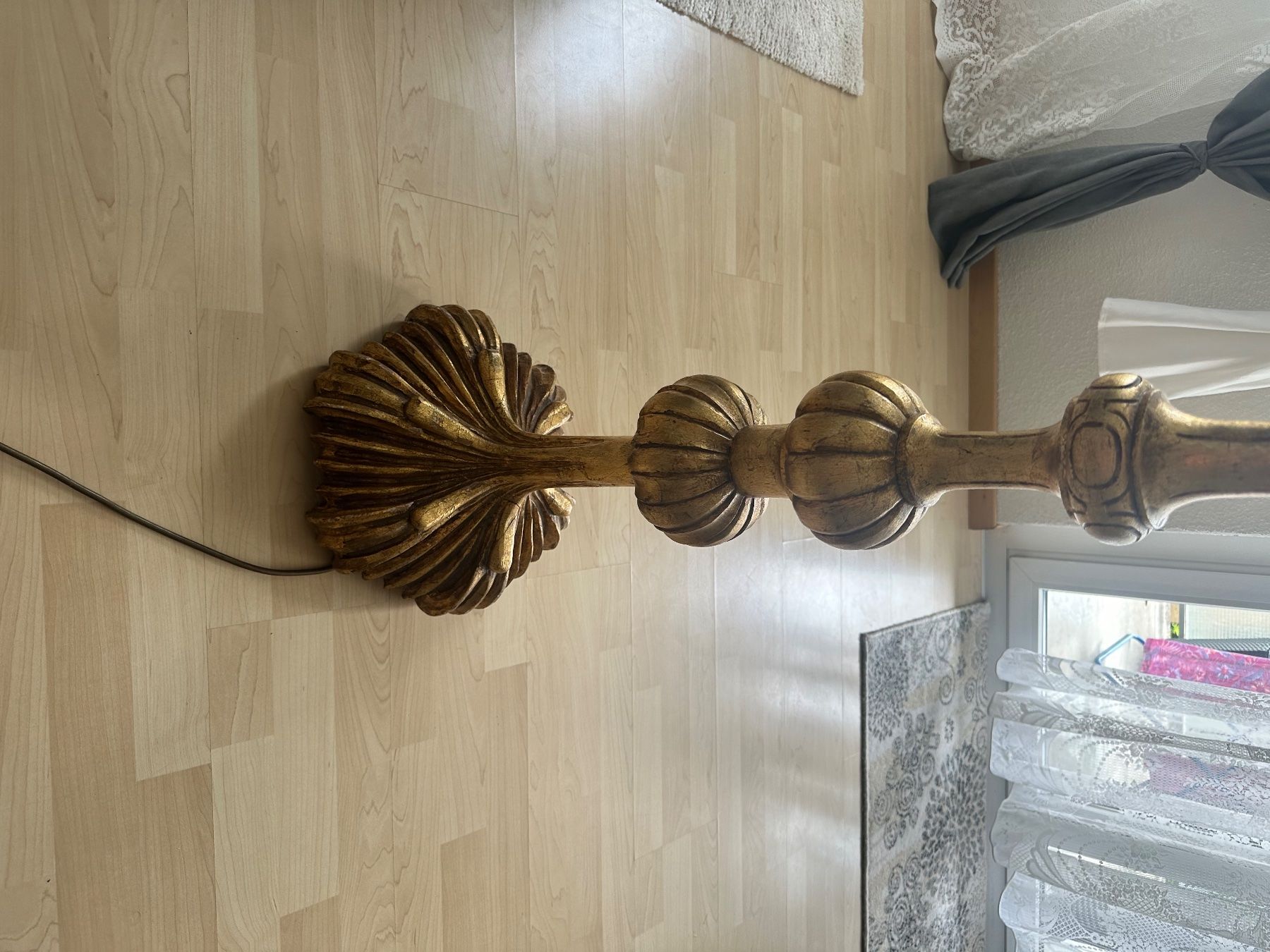 Lampade: Antike Stehlampe Goldig – Usato da niederhasli venduto da rami016 3