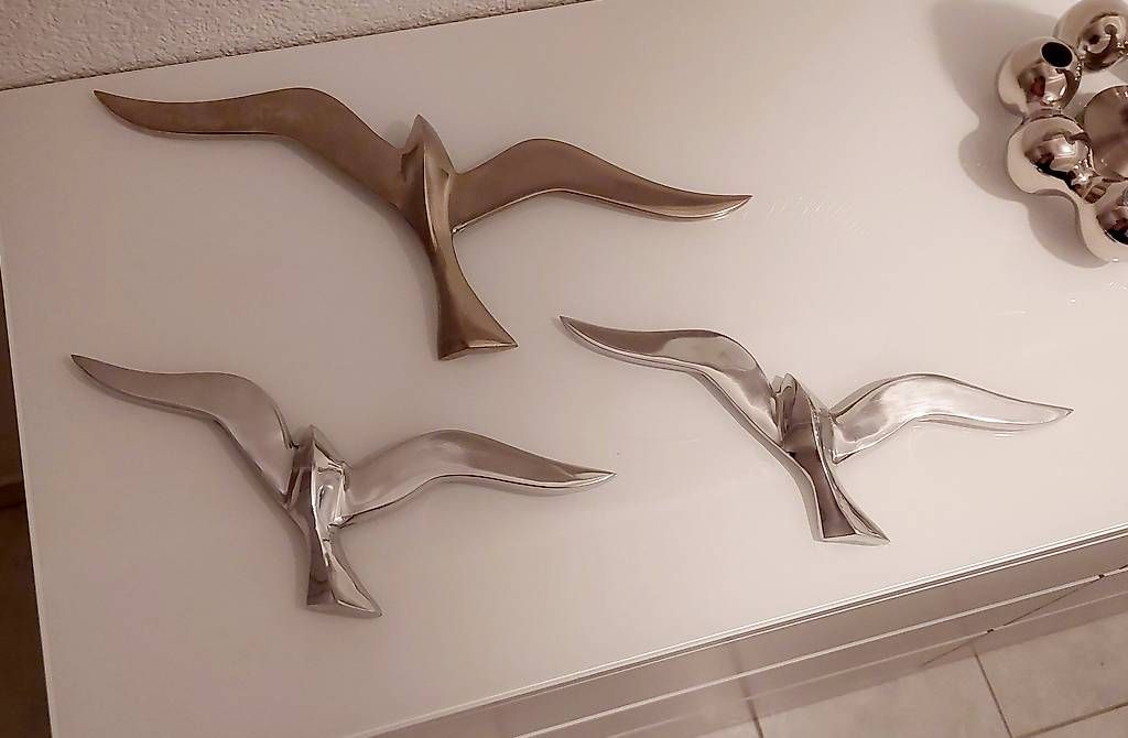 Tutte le decorazioni: 3 Vintage Vogel Wanddeko – Usato da Gwatt (Thun) venduto da ARC_TERYX