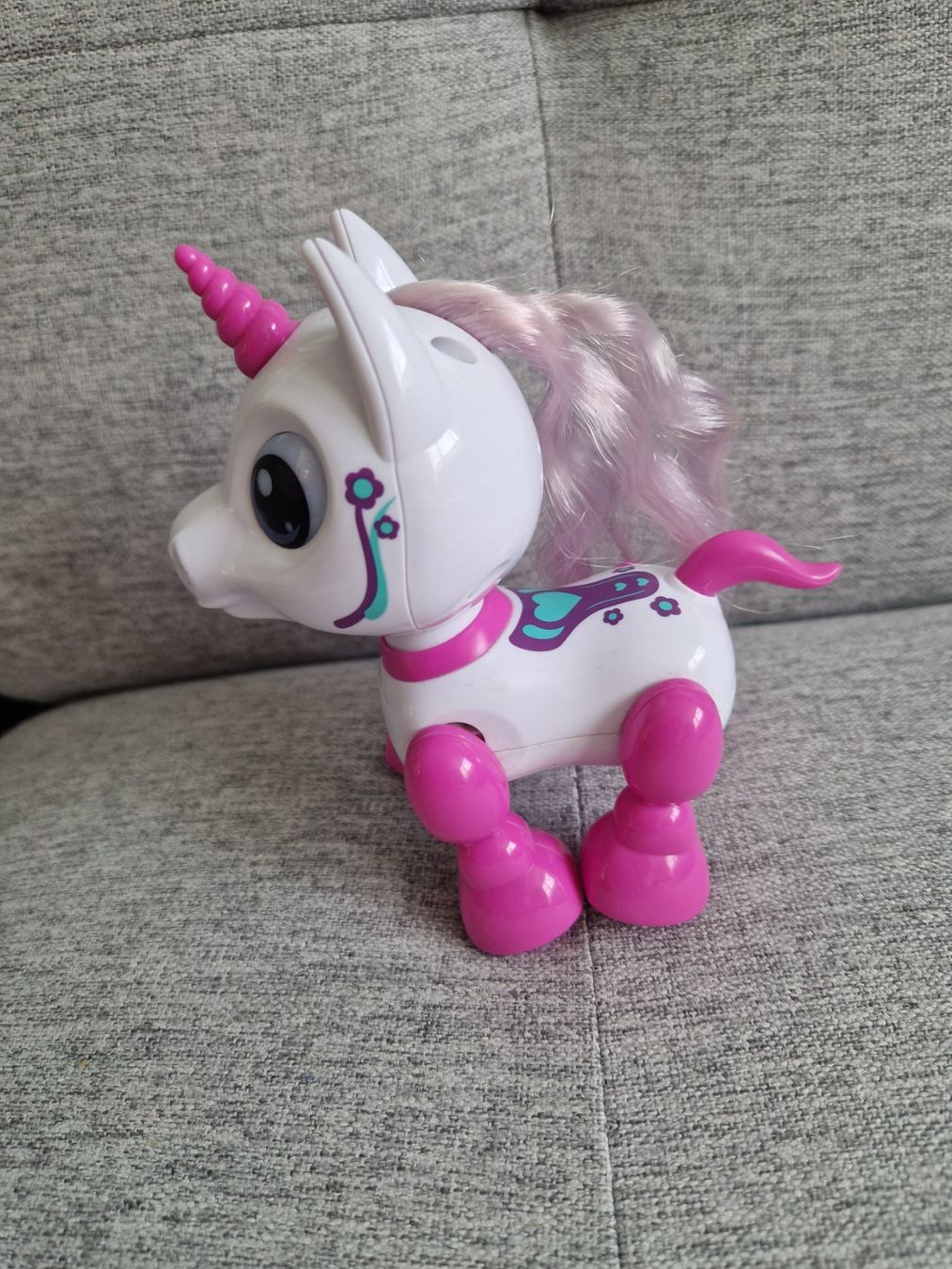 Spielzeuge: Spielzeug Einhorn weiss rosa, Marke: Silverit – Gebraucht aus Rebstein von Ajs_Toy_Palast_1 2