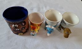 4 Kinder-Tassen