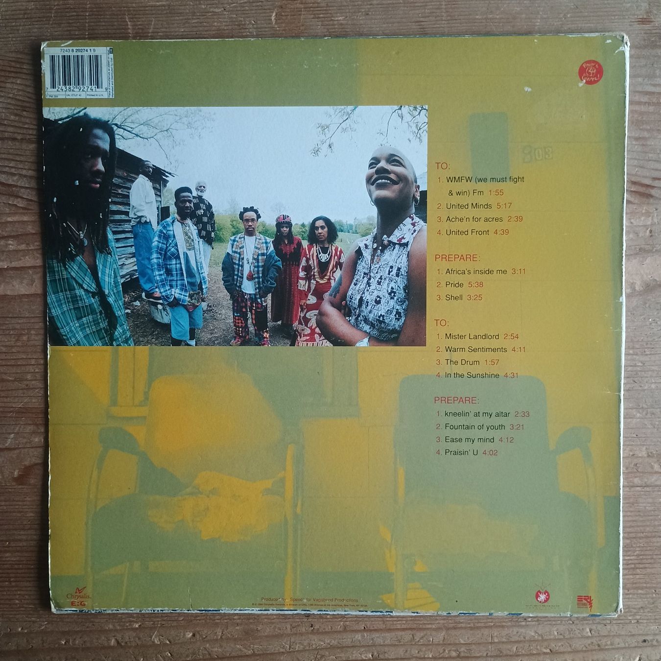 Dischi in vinile: Arrested Development ‎– Zingalamaduni 2xLP EU-1994 1st PRESS – Usato da münchenstein venduto da karl_heinz_krasser 1