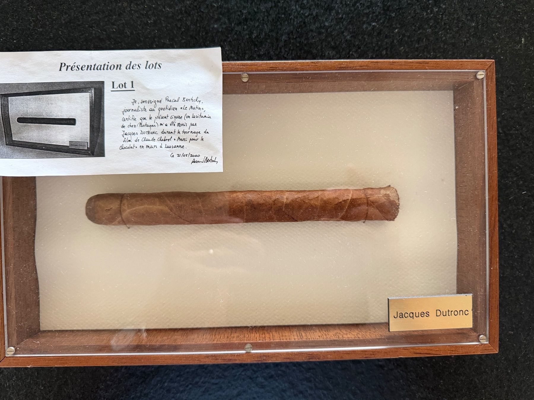 Sigari: Cigare de Jacques Dutronc – Usato da Prangins venduto da Pelangio