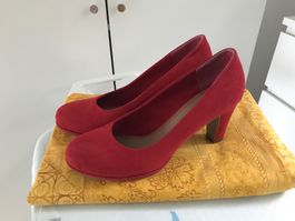 Rote Pumps in Gr. 41 von Tamaris zu verkaufen