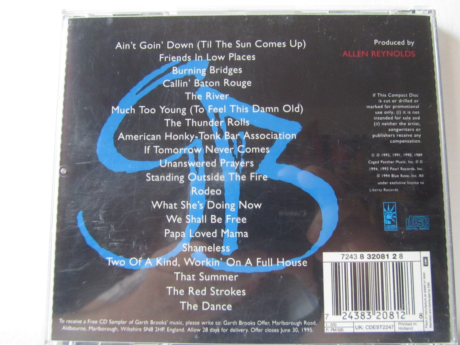 CD: Garth Brooks, CD, the hits – Usato da Weiningen ZH venduto da dietsch57 1