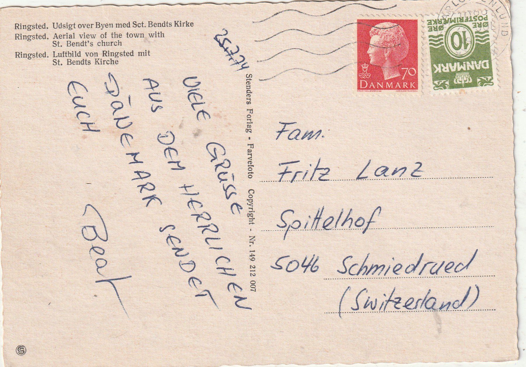 Cartoline postali: Ringste – Usato da Lumbrein venduto da made02 1