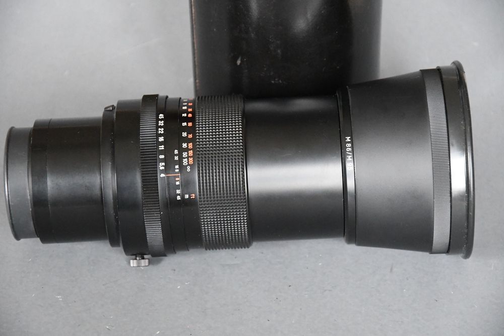 Objectif Sonnar Carl Zeiss Jena 300 mm f/4 Zebra - Photo, audio & vidéo