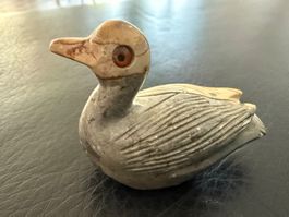 kleine Ente Steinente Tierfigur
