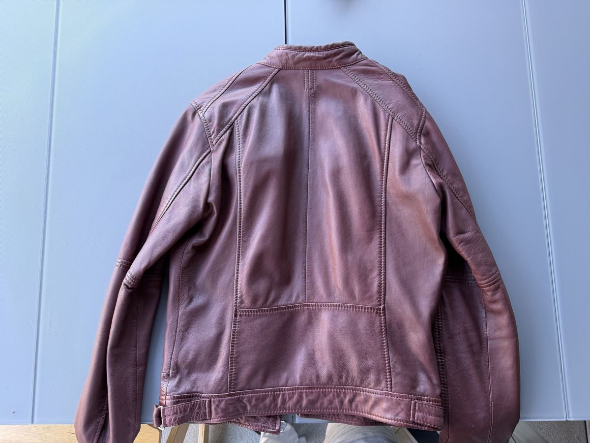 Giacche: Echtleder Schafsleder Lederjacke Herren – Usato da Müllheim Dorf venduto da mike22_17 2