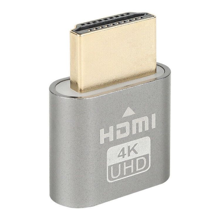 Virtual Display Hdmi Interface With Light Silver (Neu (gemäss ...