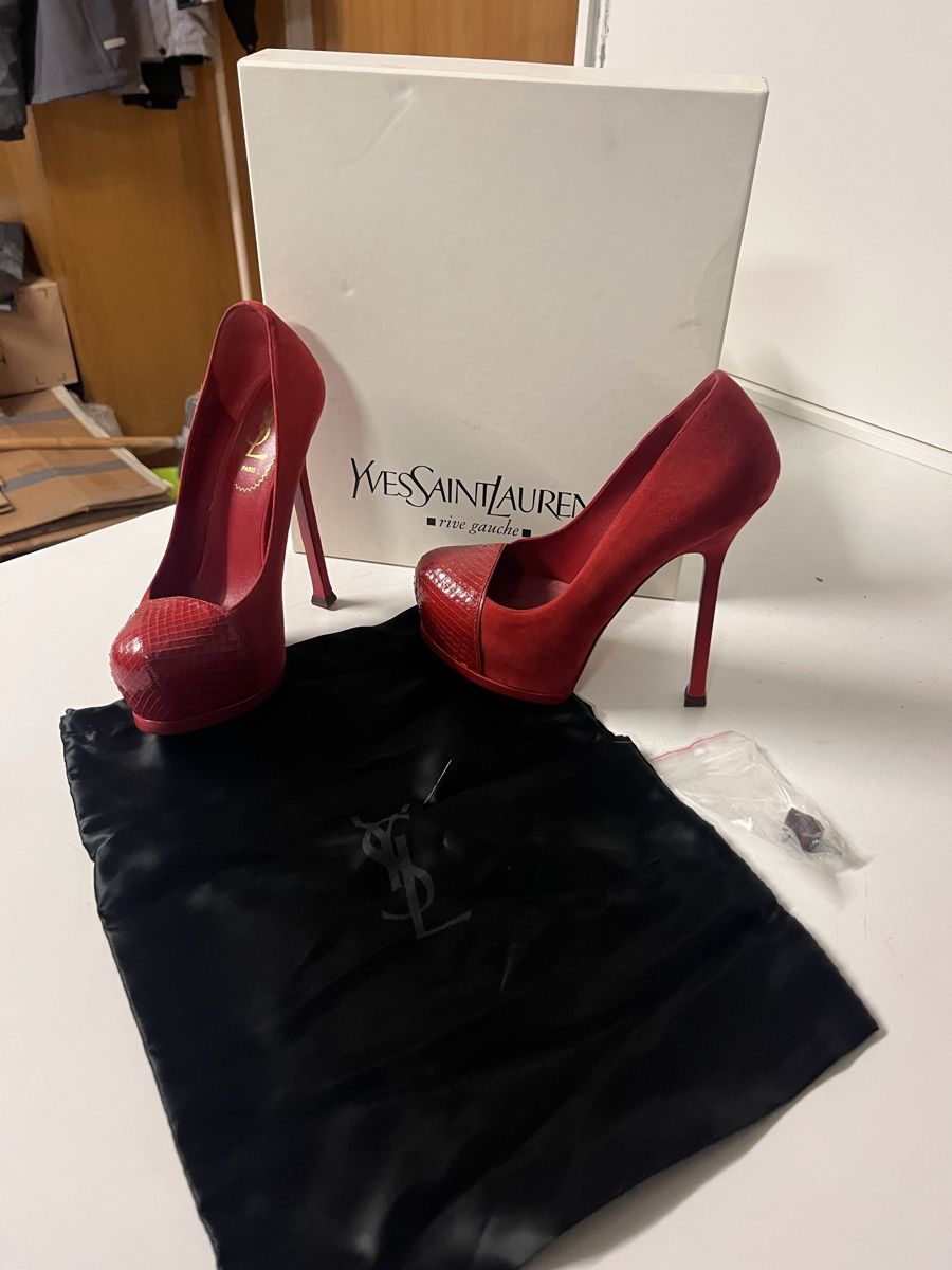 Saint Laurent Scarpe da donna: Escarpin Ysl 35 – Usato da Lausanne venduto da kamikazy