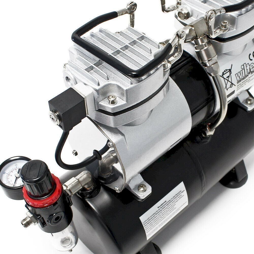Kompressoren: WilTec 34209 Airbrush Kompressor AS196 – Neu und originalverpackt aus Bottighofen von zaap 3