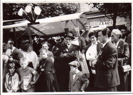 CHAUX - de - FONDS, famille Pelet à la braderie