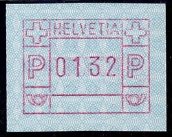 ATM 7AIII d Wertfehldruck 132 Rp. Wertstufe 0132 **