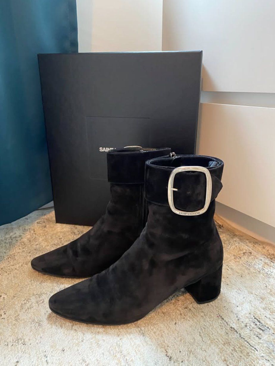 Saint Laurent Chaussures femmes: Original Saint Laurent boots – D'occasion à Zürich par elinkaelle 3