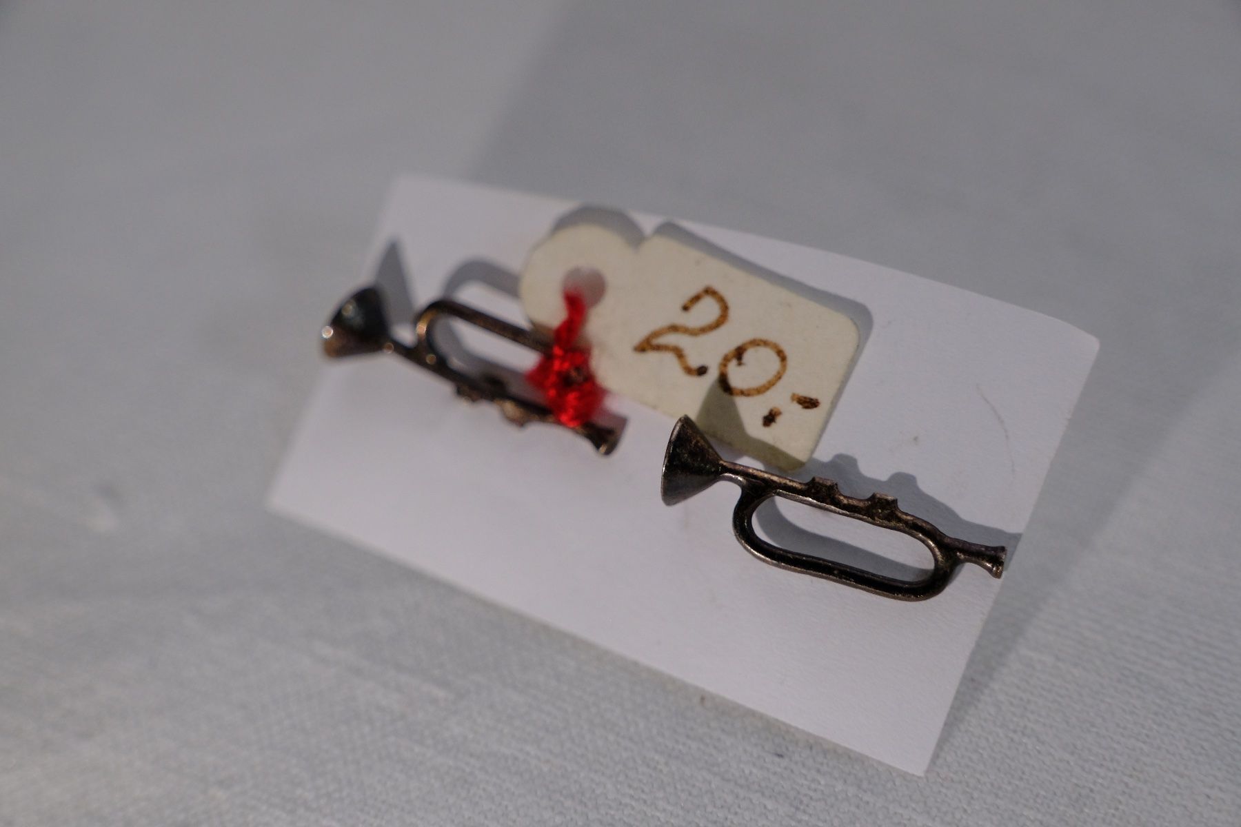 Orecchini pendenti & Orecchini a lobo: Silber 925 Ohrstecker/Anstecker - Sterling Trompete – Nuovo e nell'imballaggio originale da Fribourg venduto da Silver_Wat 1
