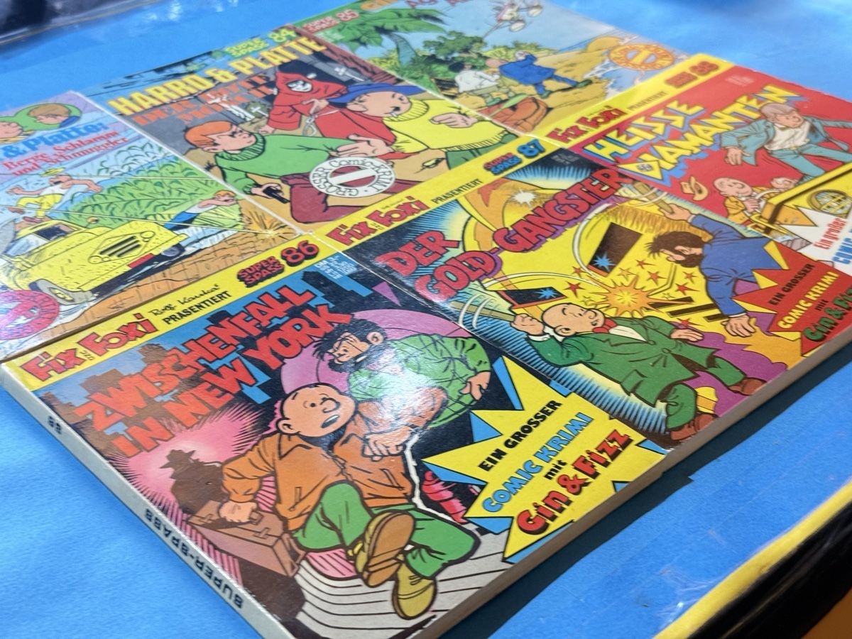 Comics: 6 Comic-Hefte, Super Spass, Für Gross & Klein. – Gebraucht aus Zuerich von SonderArt-Wertgut 1