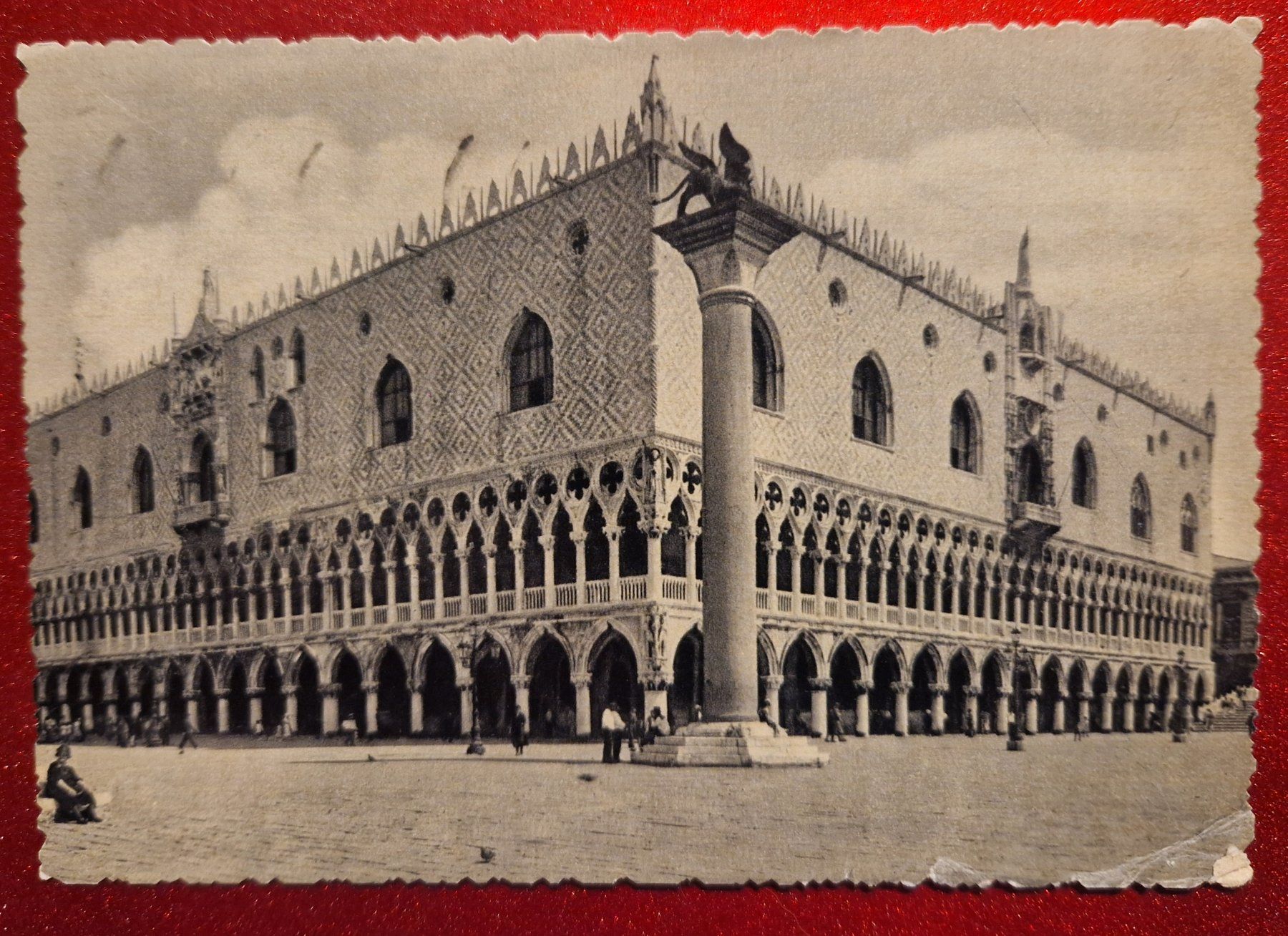 Cartoline postali: Venedig, Dogenpalast, 1964 – Usato da Melchnau venduto da Fishel
