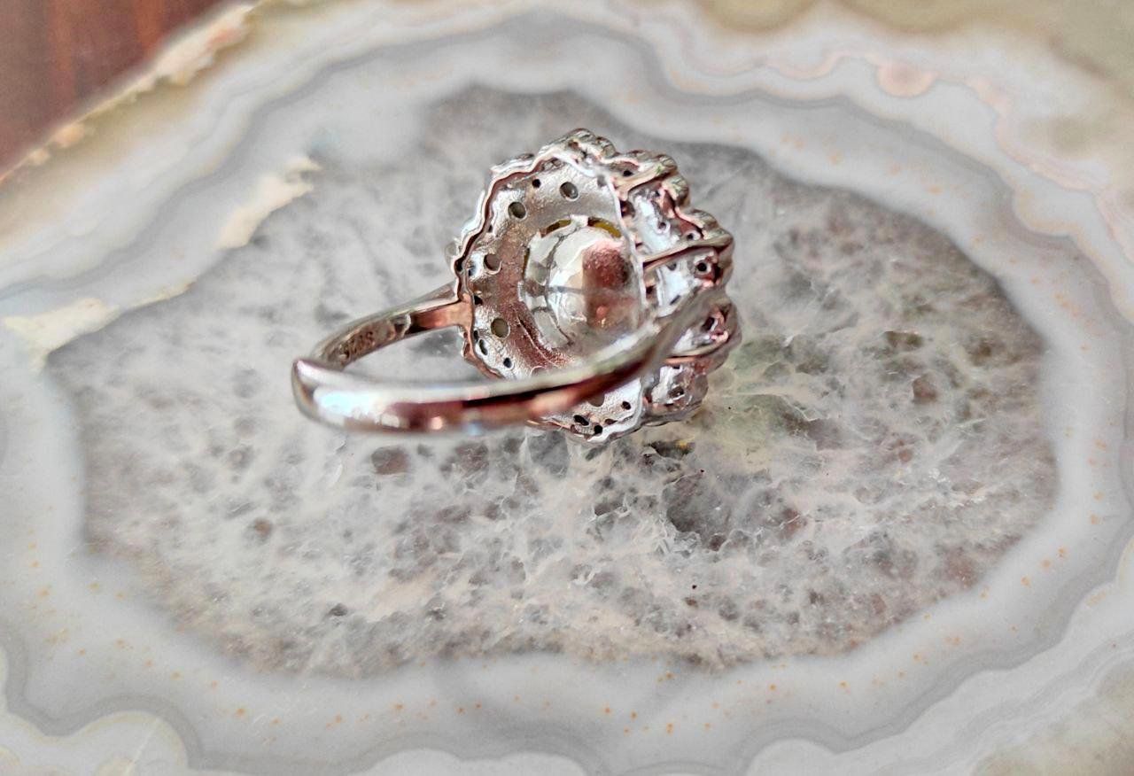 Ringe: ST.S.925° BLAUERBERBERNST\CHALZEDON\TOPAS RING,MP, UMSTELLB – Gebraucht aus Weiningen ZH von actera 9