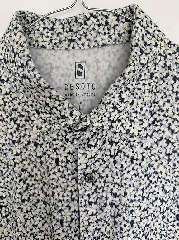 Desoto Camicie: Desoto kurzarm Hemd Herren Gr. L – Usato da Lüterkofen venduto da GiCa_ 1