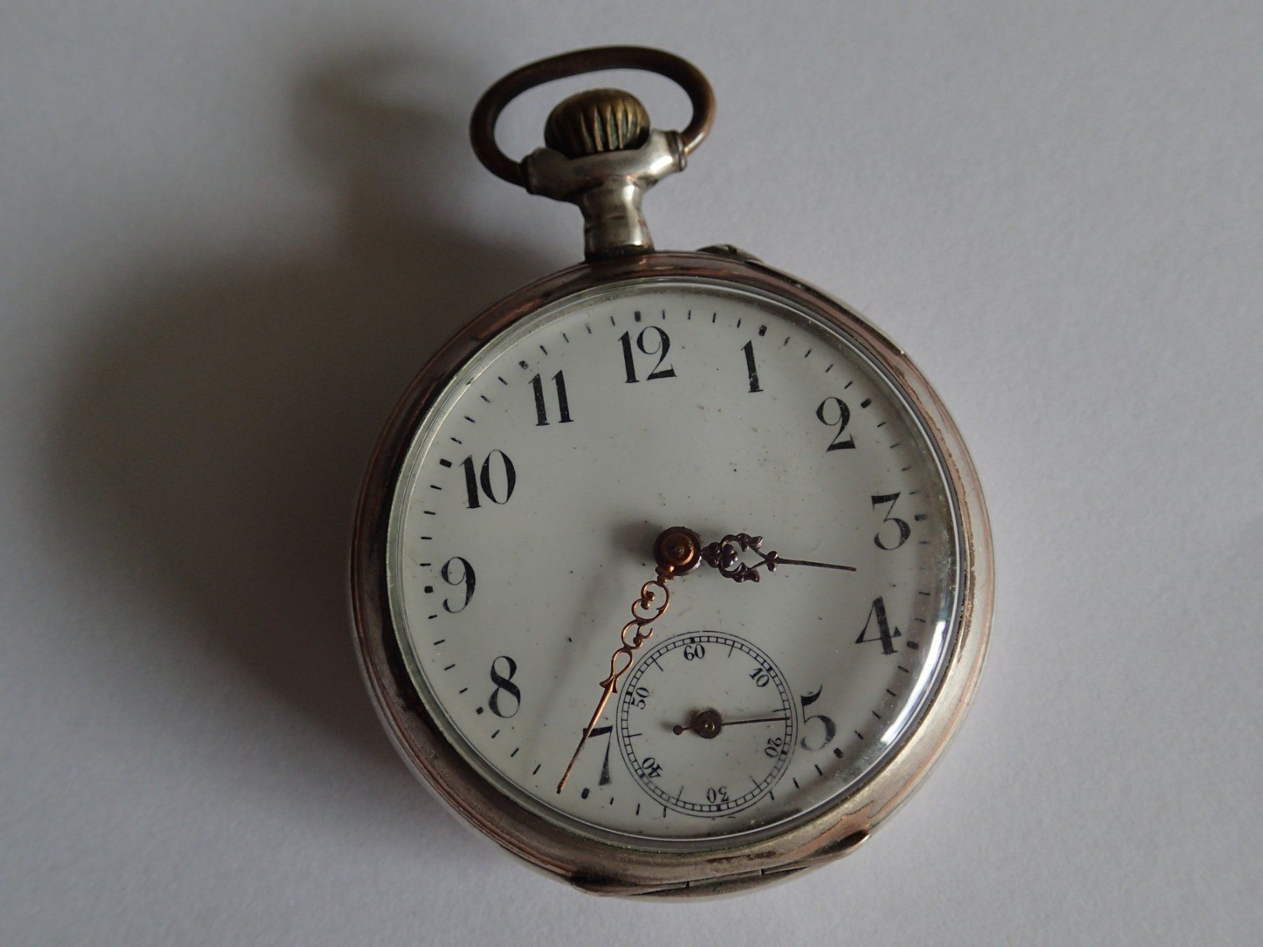 Orologi: alte Taschenuhr Galonne 800 Silber – Usato da Allschwil venduto da Salus17