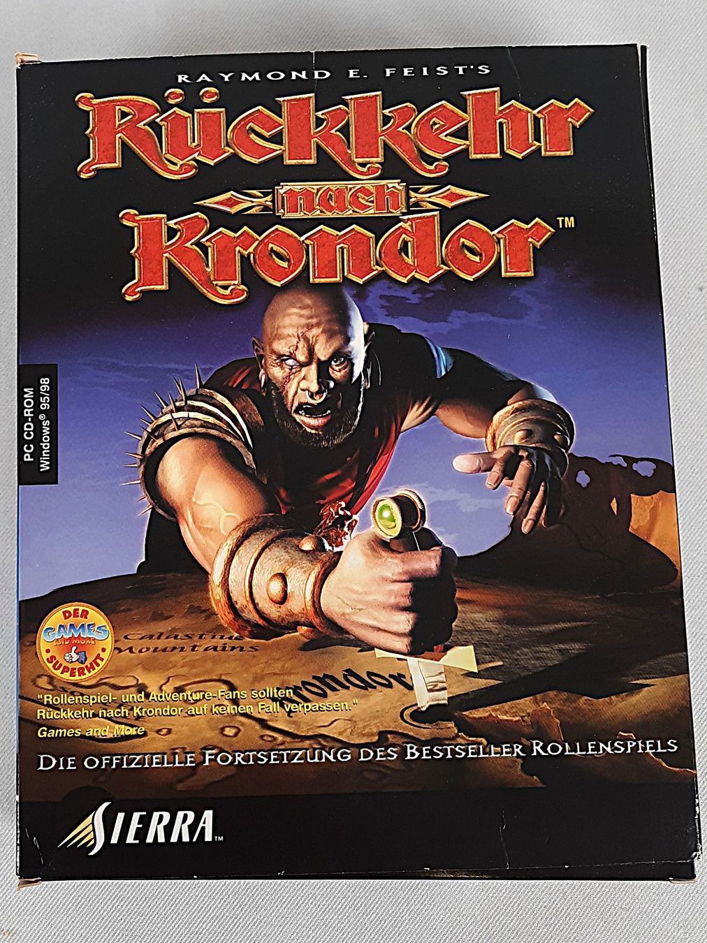 Jeux: SIERRA: "Rückkehr nach Krondor" – D'occasion à Beinwil am See par Restwert_Beinwil